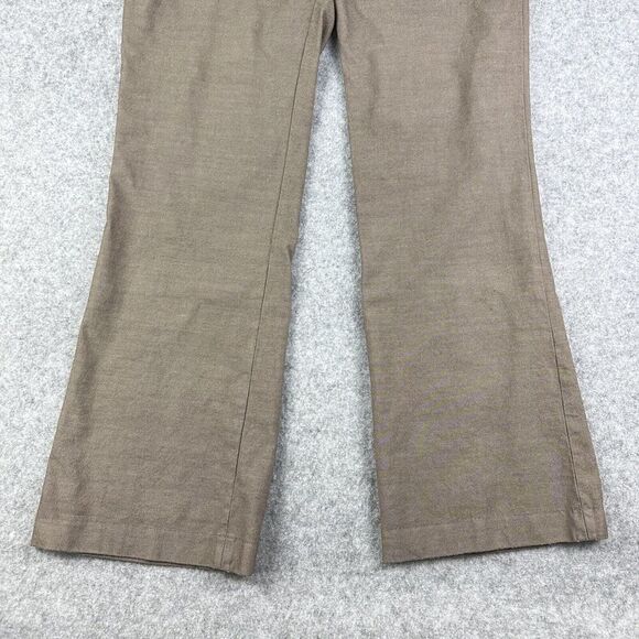 Banana Republic Pants Womens 10 Jackson Fit Stretch Wool Blend Flare Trousers - Picture 3 of 12